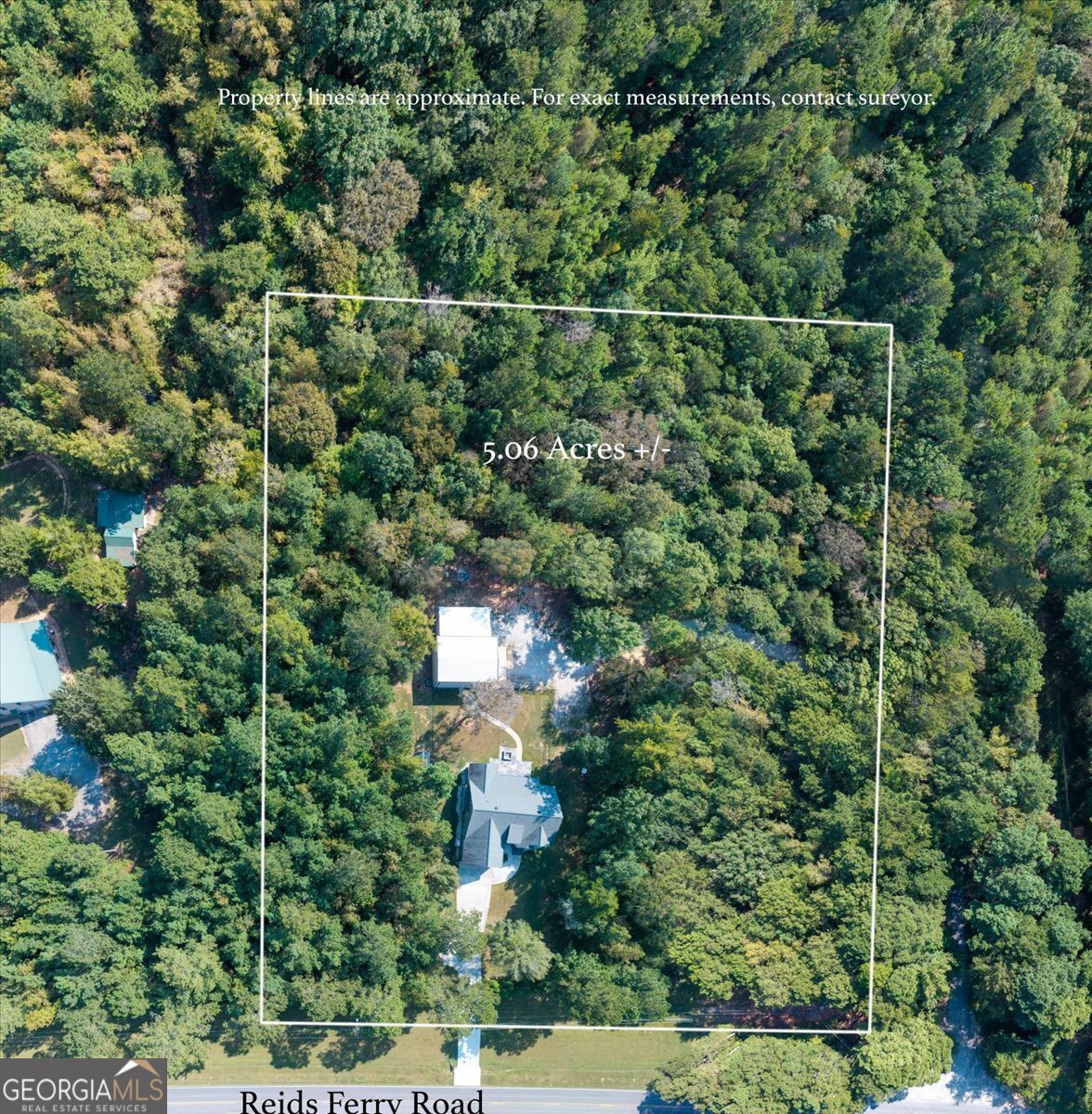 1750 Reids Ferry Road Buckhead, GA 30625 - Photo 48 of 57 an aerial view of a house with a yard