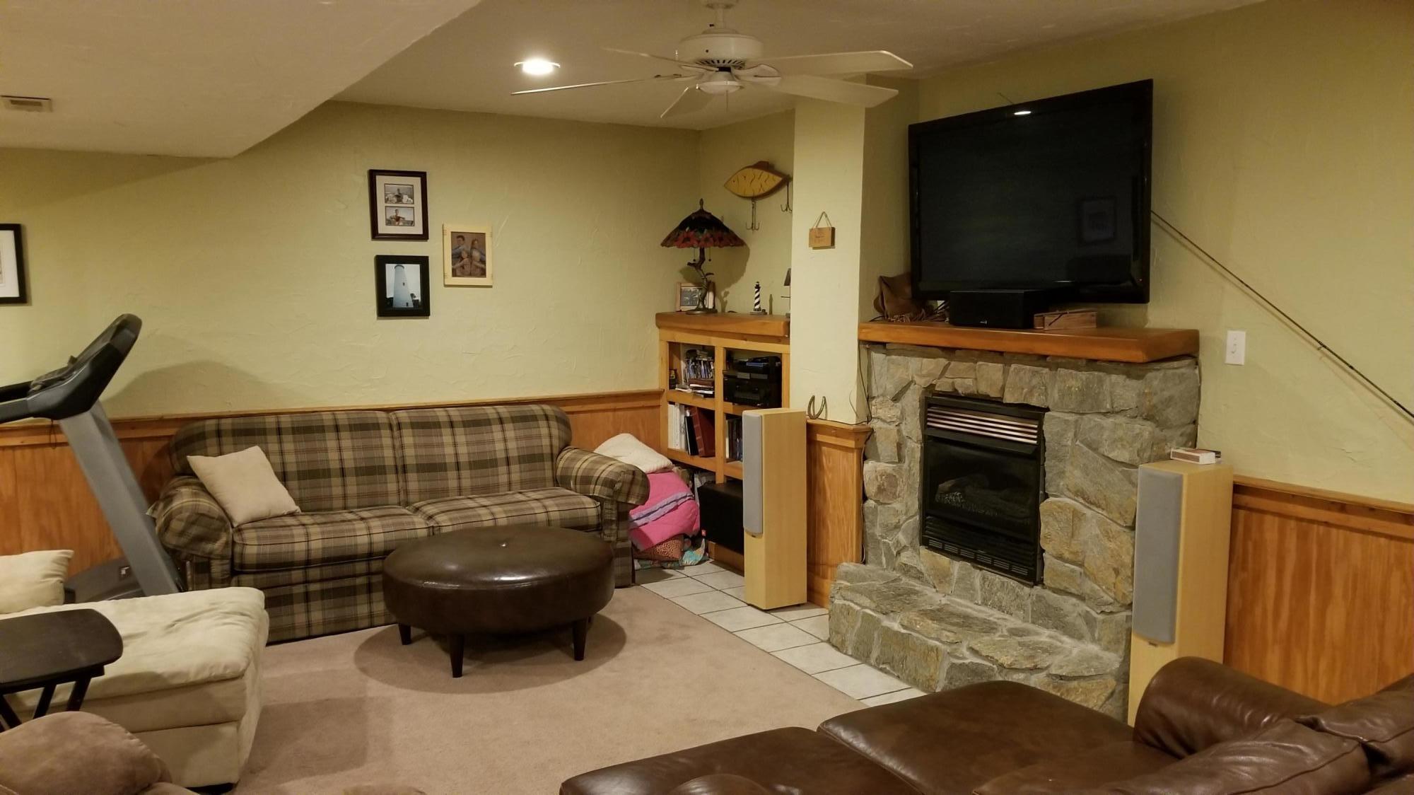 181 Silver Shadow Road Hardy, VA 24101 - Photo 23 of 47 a living room with furniture and a flat screen tv