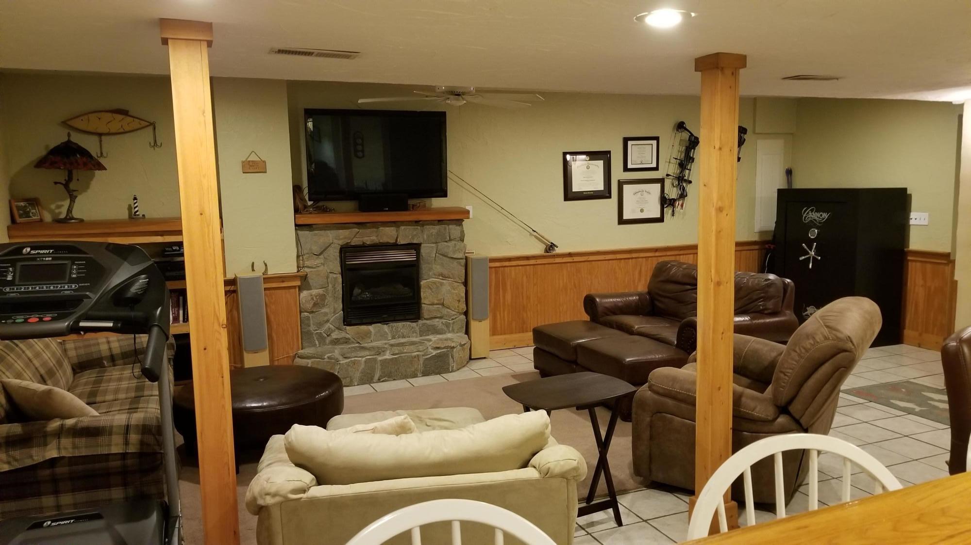 181 Silver Shadow Road Hardy, VA 24101 - Photo 24 of 47 a living room with furniture and a flat screen tv