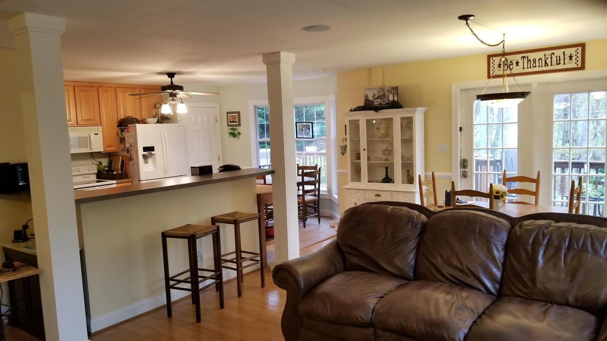 181 Silver Shadow Road Hardy, VA 24101 - Photo 5 of 47 a living room with furniture and a large window