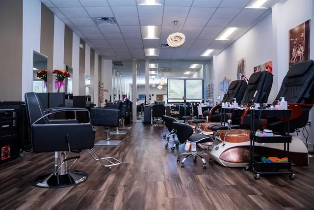a room with pool table table and sofas