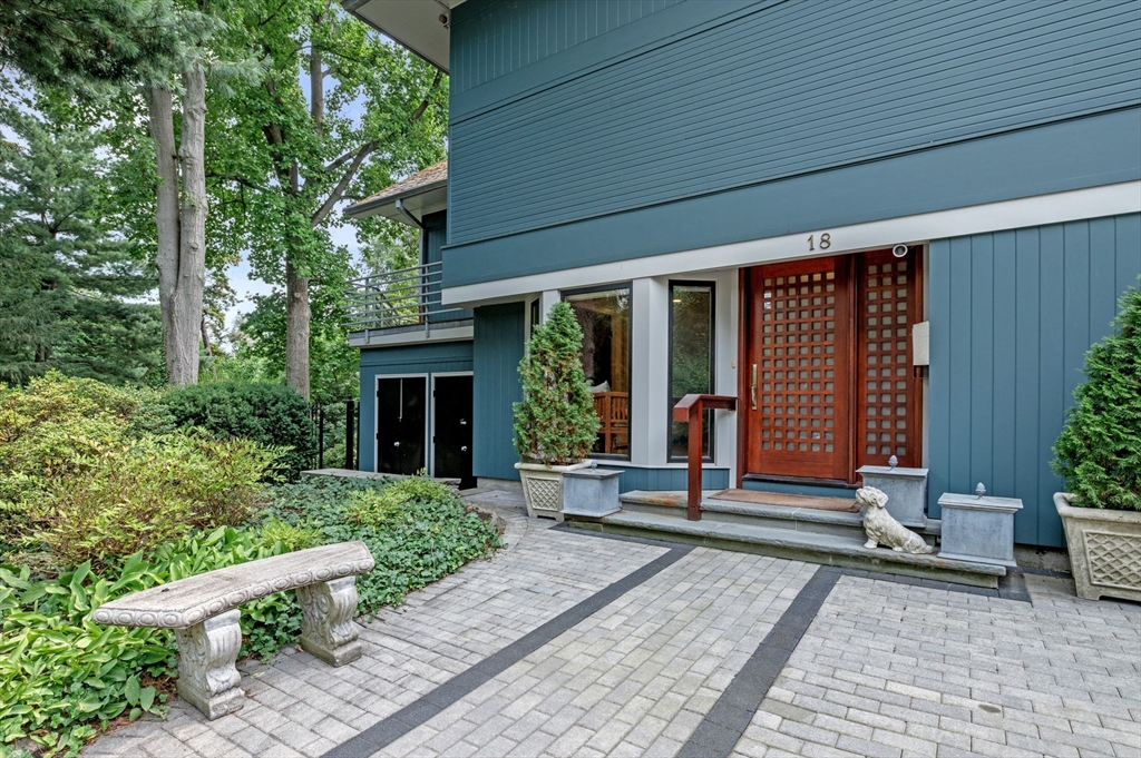 18 Hemlock Road Cambridge, MA 02138 - Photo 2 of 26 a front view of a house with garden