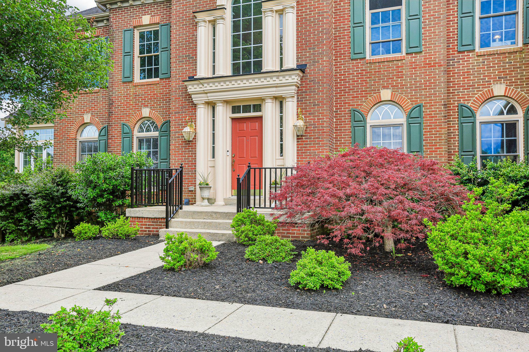 9308 Harrisons Farm Way Gaithersburg, MD 20882 - Photo 3 of 92 Front walk, mature landscaping.