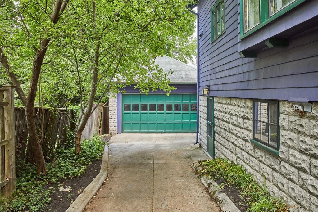 18 Bonad Road Arlington, MA 02476 - Photo 22 of 23 a view of a pathway with a garden