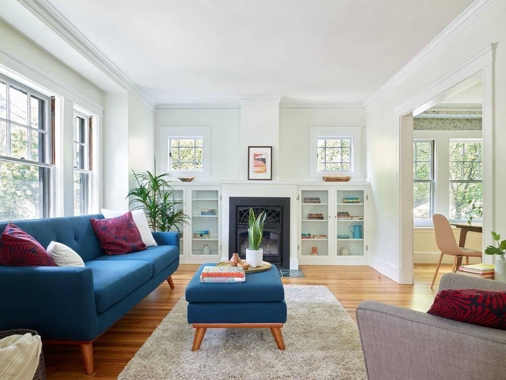 18 Bonad Road Arlington, MA 02476 - Photo 3 of 23 a living room with furniture and a large window