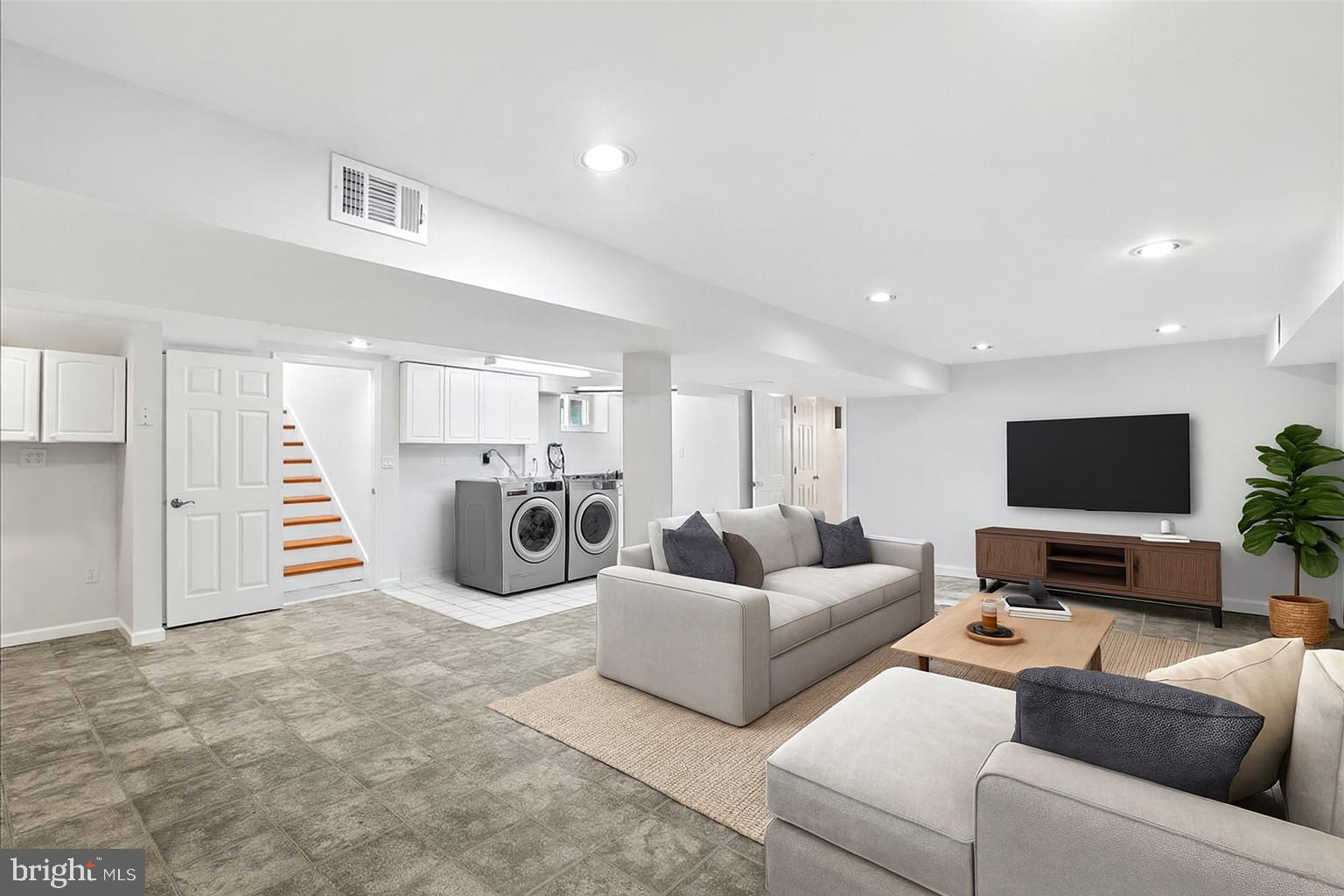 4600 Strathblane Place Alexandria, VA 22304 - Photo 11 of 20 Lower Level Family Room