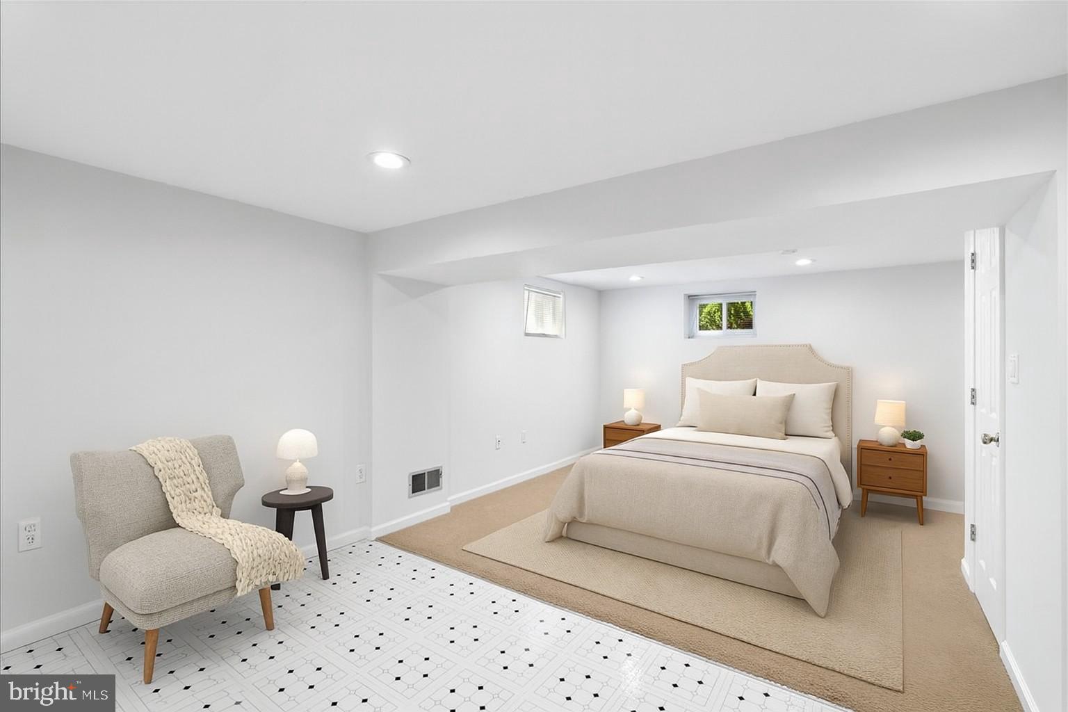 4600 Strathblane Place Alexandria, VA 22304 - Photo 13 of 20 Lower Level Bedroom