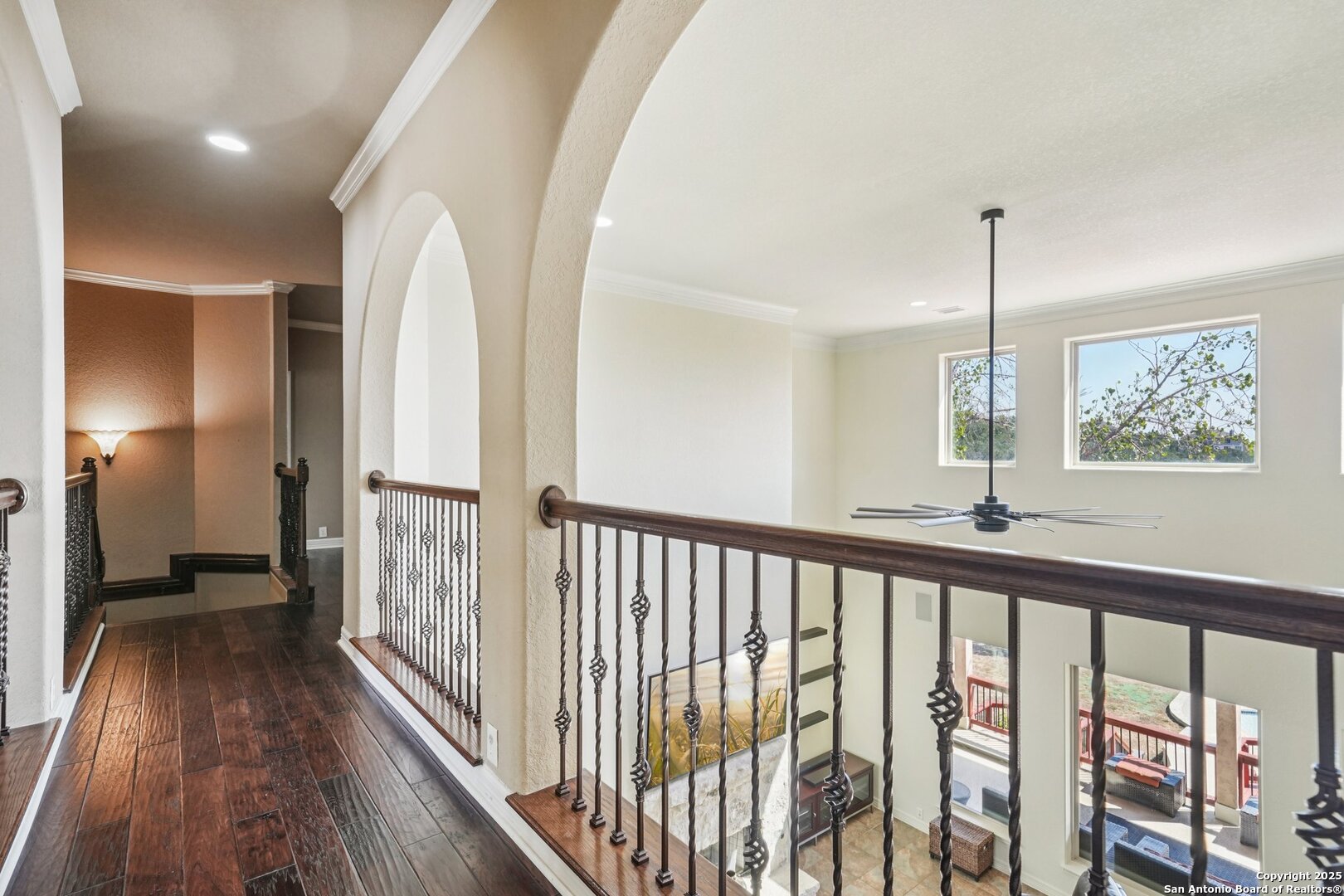 718 Ruidosa Downs Helotes, TX 78023 - Photo 25 of 50 a view of gallery with wooden floor