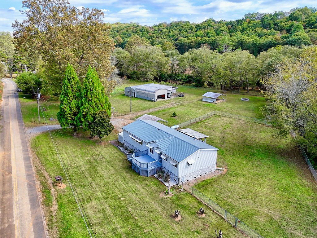 1483 Hilltop Road Murphy, NC 28906 - Photo 2 of 74 an aerial view of a house with a yard