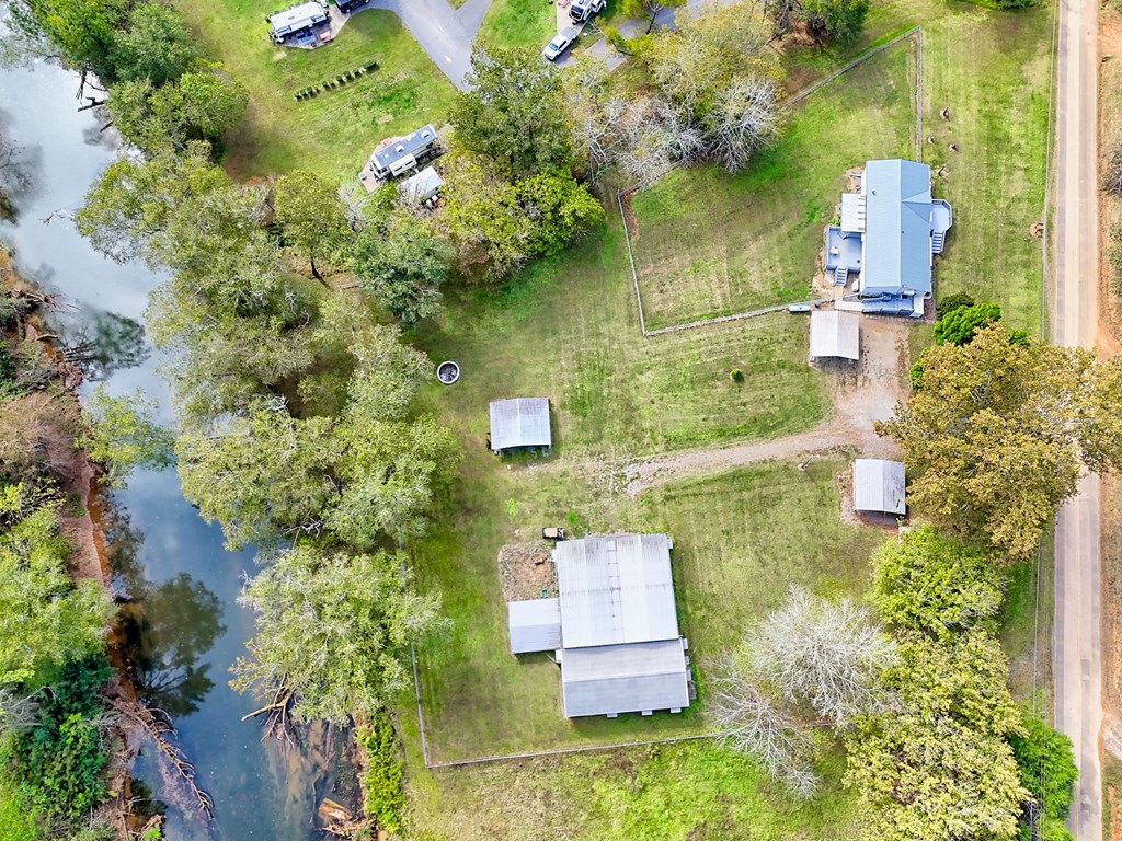 1483 Hilltop Road Murphy, NC 28906 - Photo 71 of 74 an aerial view of residential house with outdoor space and swimming pool