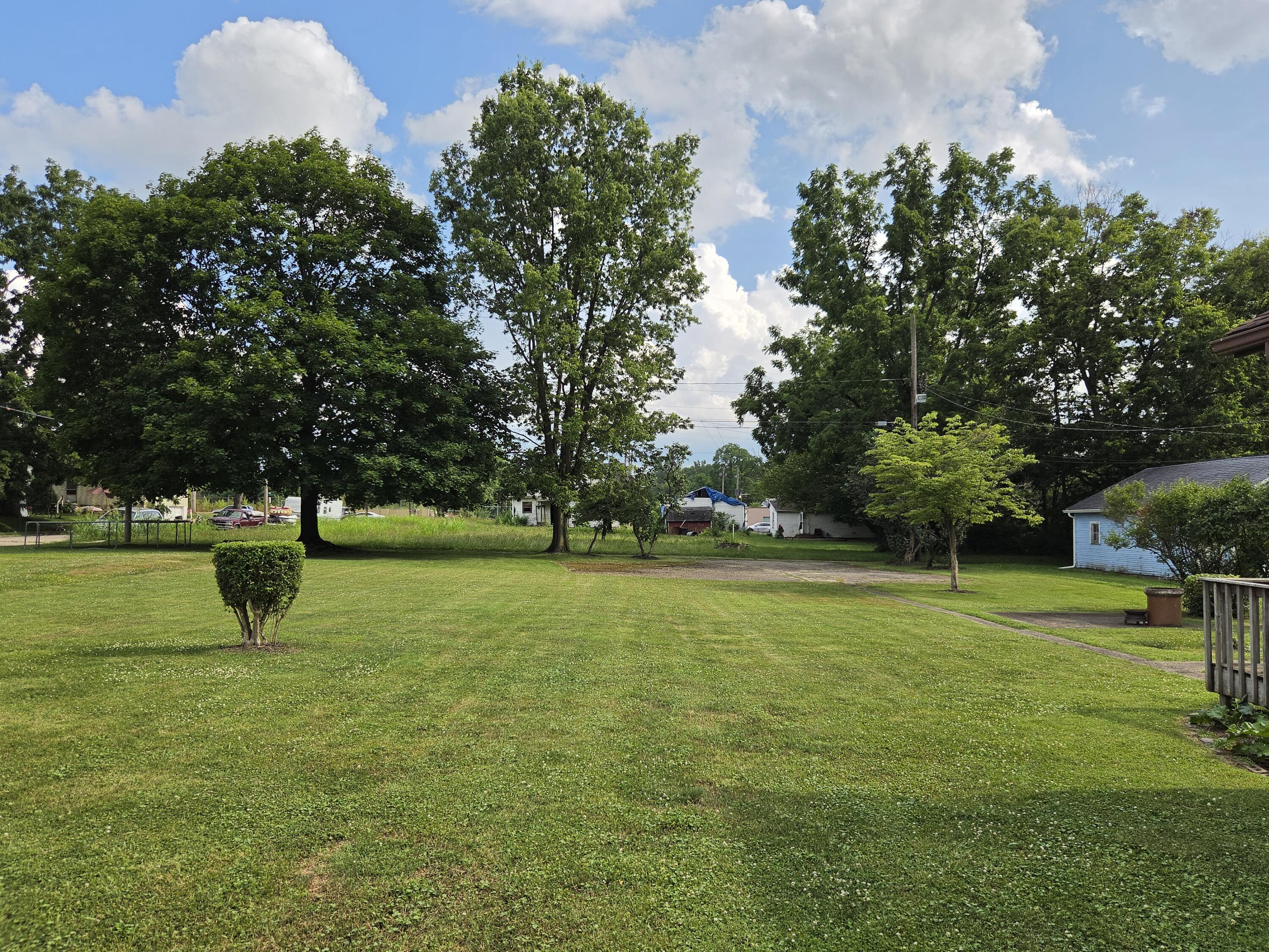 1909 West Washington Street Springfield, OH 45506 - Photo 24 of 28 Back yard with 42x30 paved area for RV or gatherings