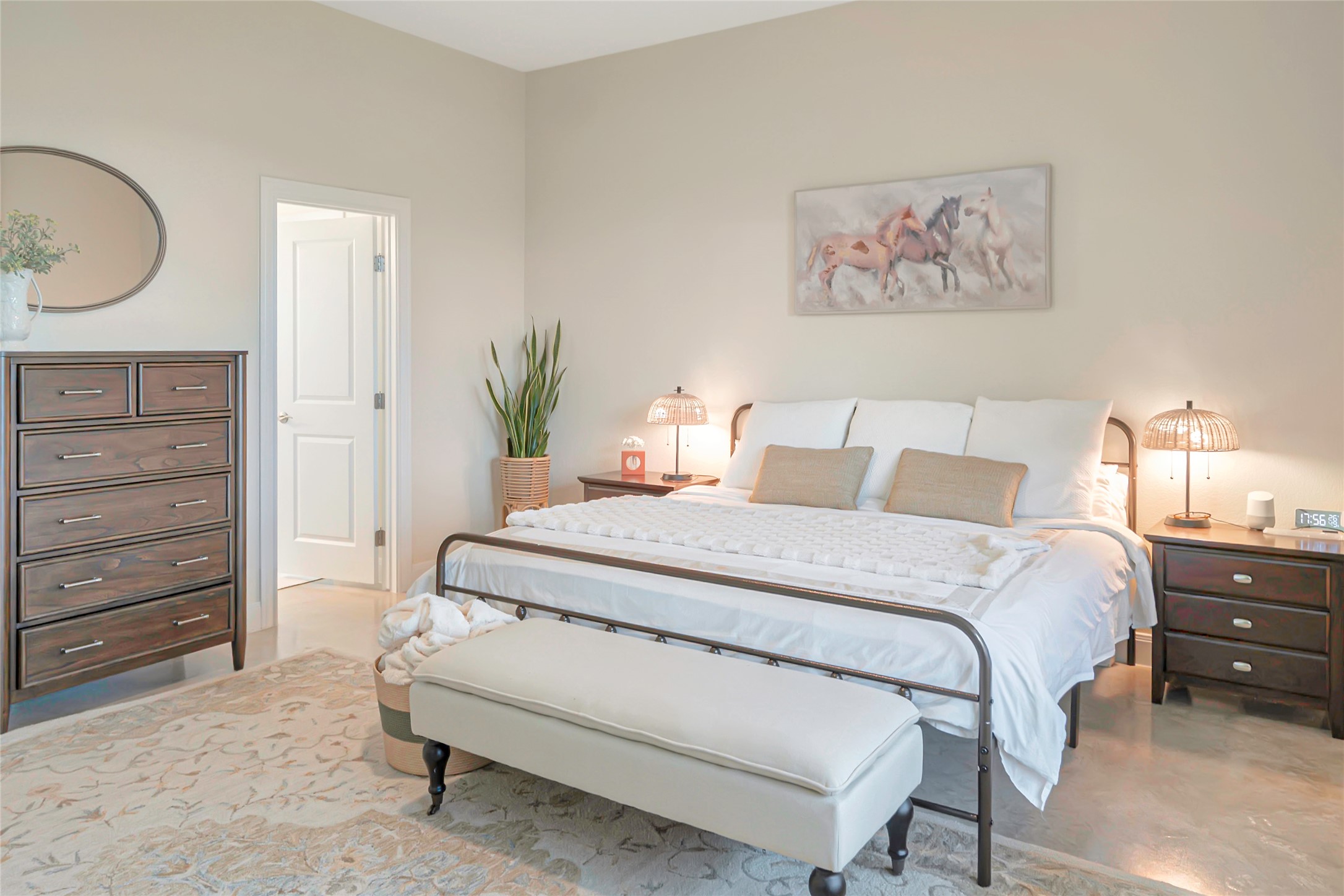 0 Oil Field Road Lockhart, TX 78644 - Photo 31 of 36 a bedroom with a bed and a chandelier