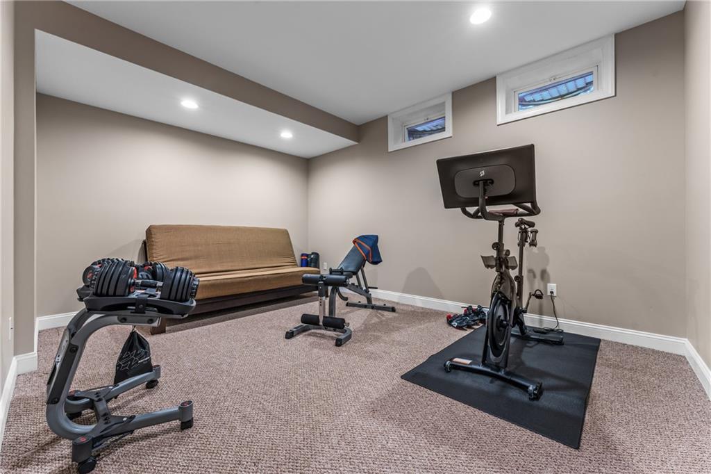 211 Taylor Ridge Lane Mars, PA 16046 - Photo 41 of 50 a view of a room with gym equipment