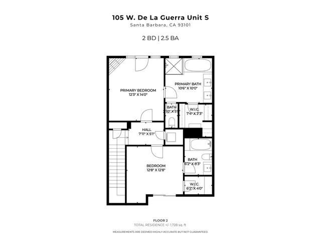 $2,095,000 | 105 West De La Guerra Street, Unit S, Santa Barbara, CA 93101