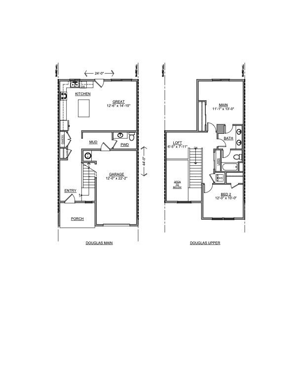 21499 Oconnor Way Bend, OR 97701 - Photo 5 of 5 a picture of a floor plan