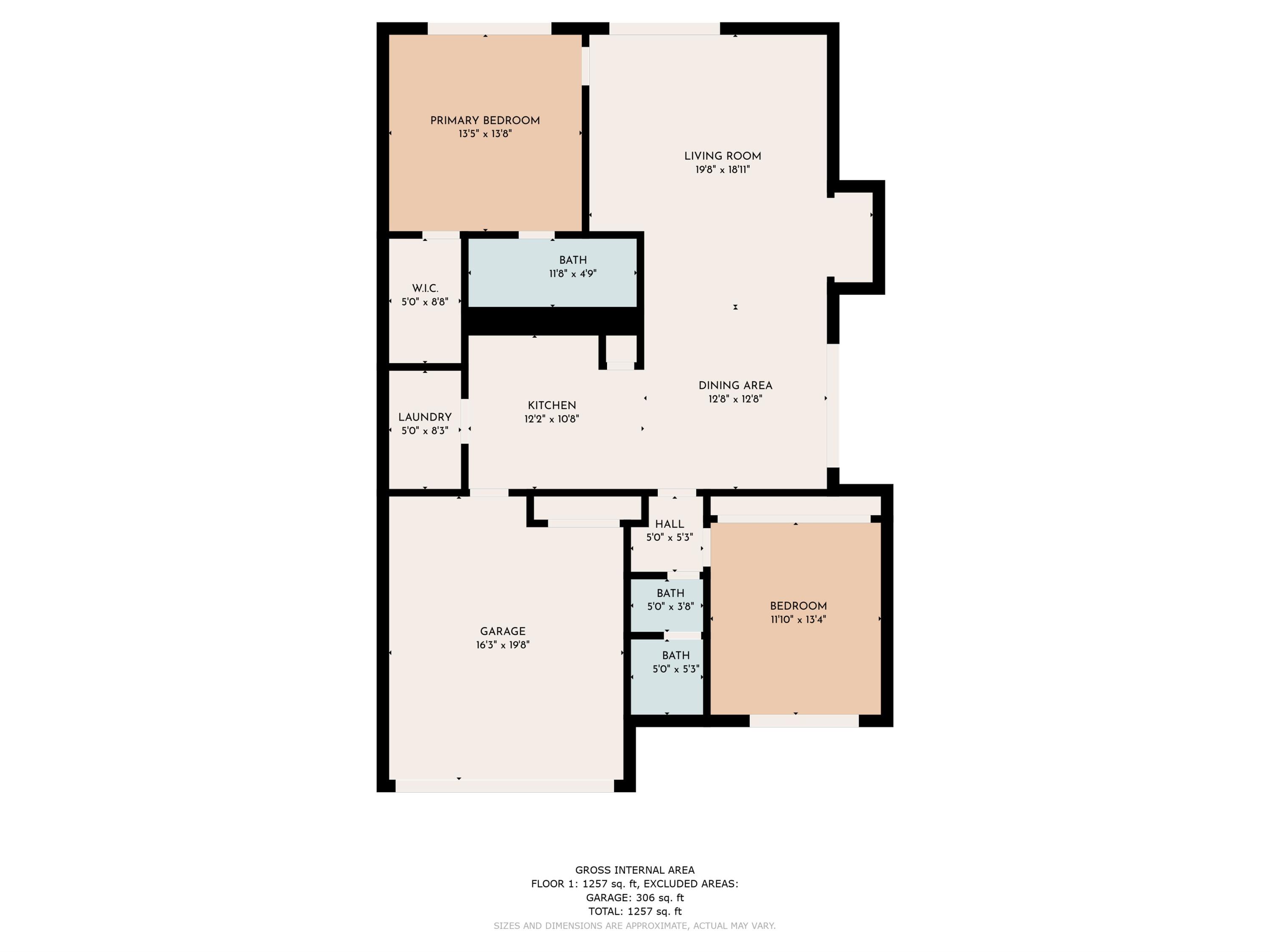 73476 Dalea Lane Palm Desert, CA 92260 - Photo 37 of 37 a picture of a floor plan