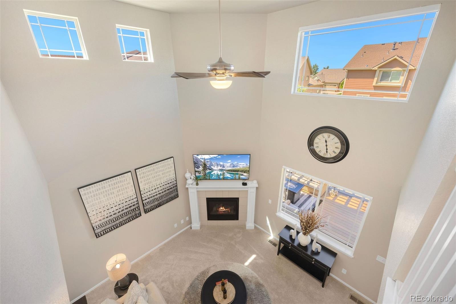 8809 Foxfire Street Firestone, CO 80504 - Photo 15 of 32 a view of livingroom with furniture and workspace