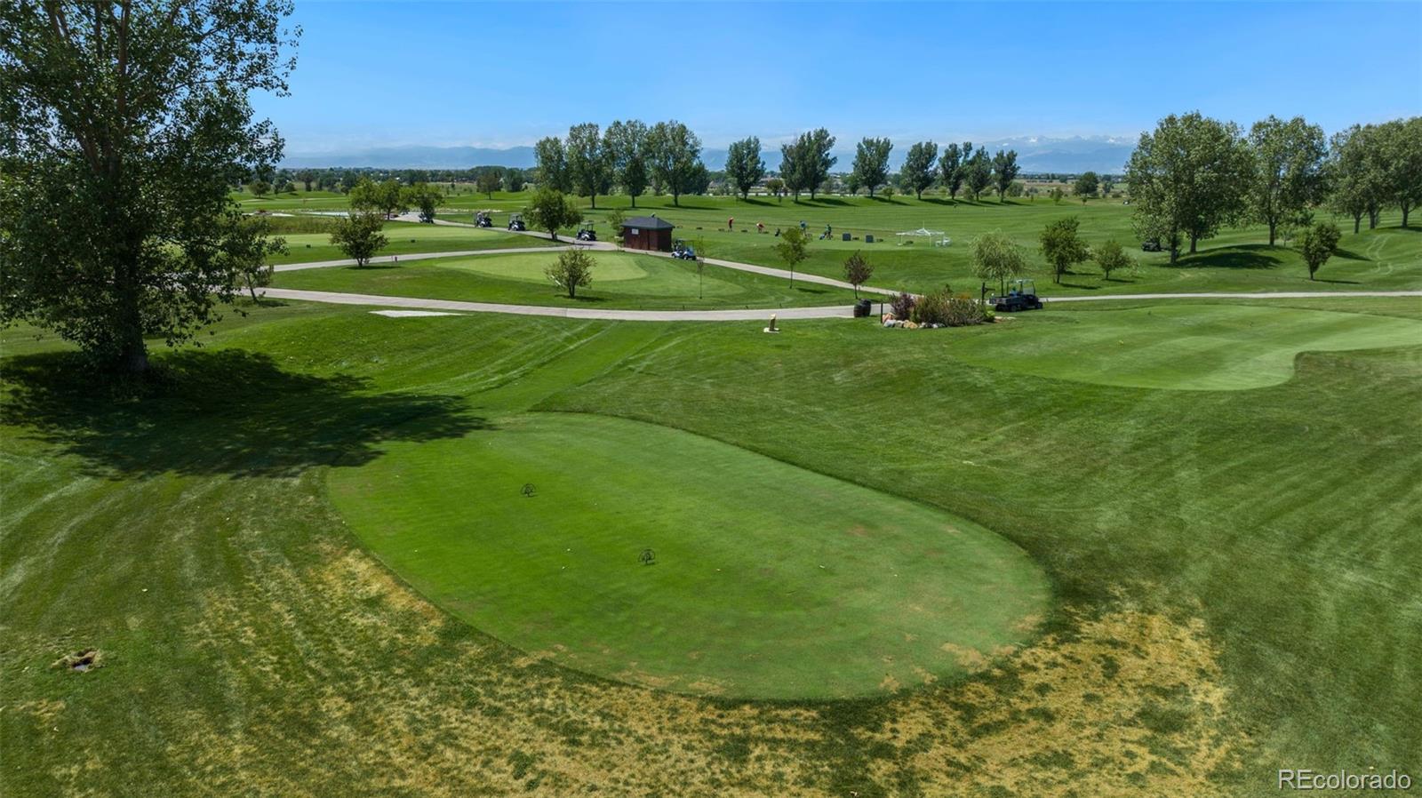 8809 Foxfire Street Firestone, CO 80504 - Photo 32 of 32 a view of a golf course with a trees