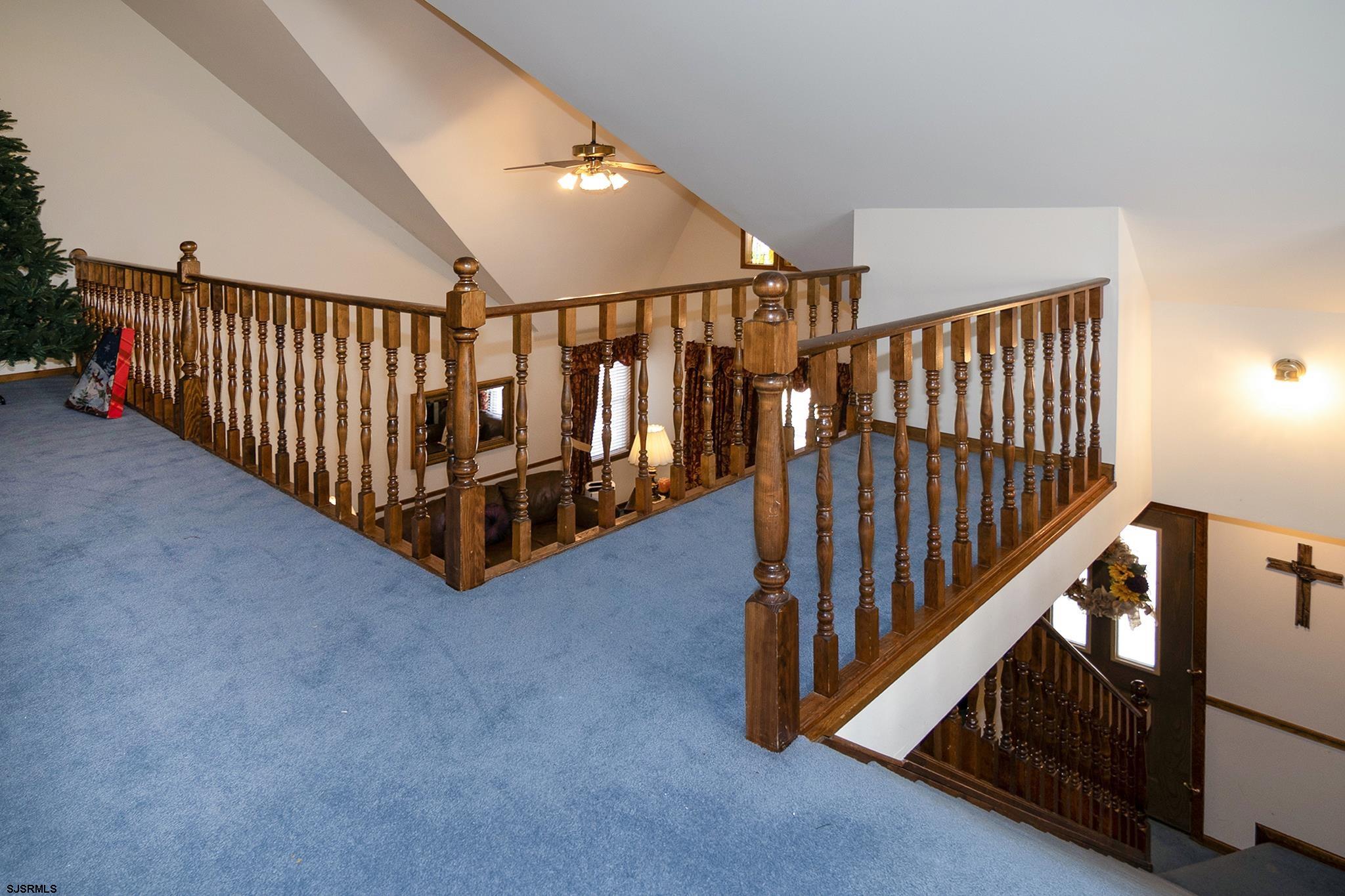 55 Taylor Avenue Milmay, NJ 08340 - Photo 34 of 53 a view of a hallway with staircase