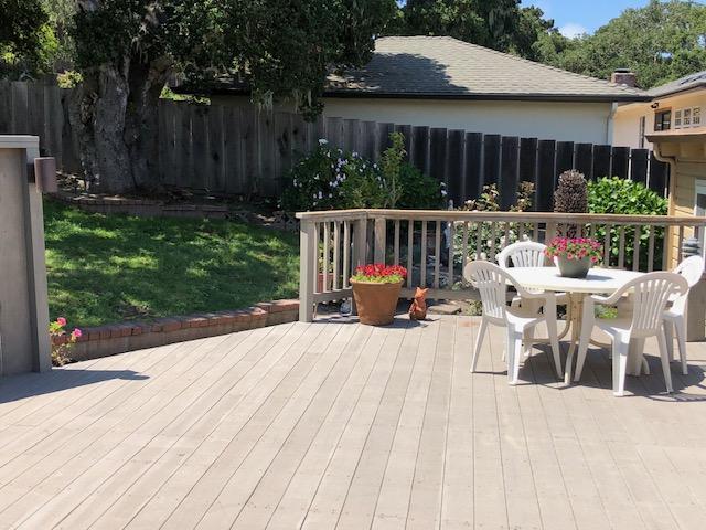 121 Soledad Drive Monterey, CA 93940 - Photo 10 of 14 a view of deck with furniture and garden