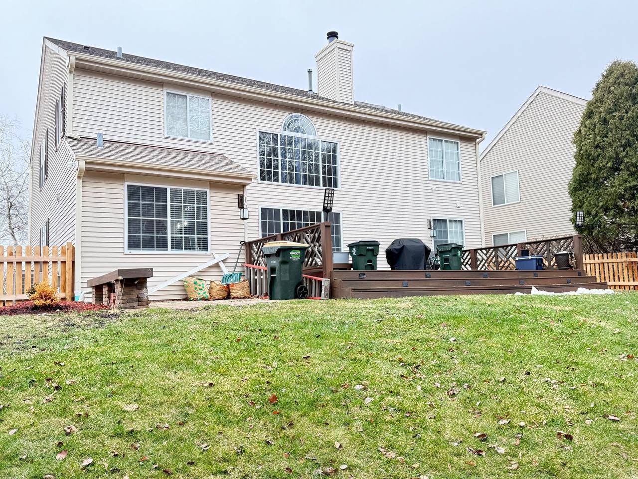 602 Pearces Ford Road Oswego, IL 60543 - Photo 40 of 40 a view of a house with a patio