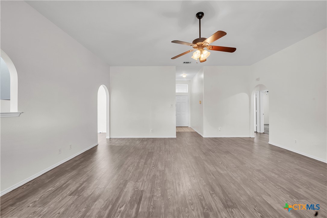 2903 Blue Ridge Drive Killeen, TX 76543 - Photo 9 of 32 a view of empty room with wooden floor