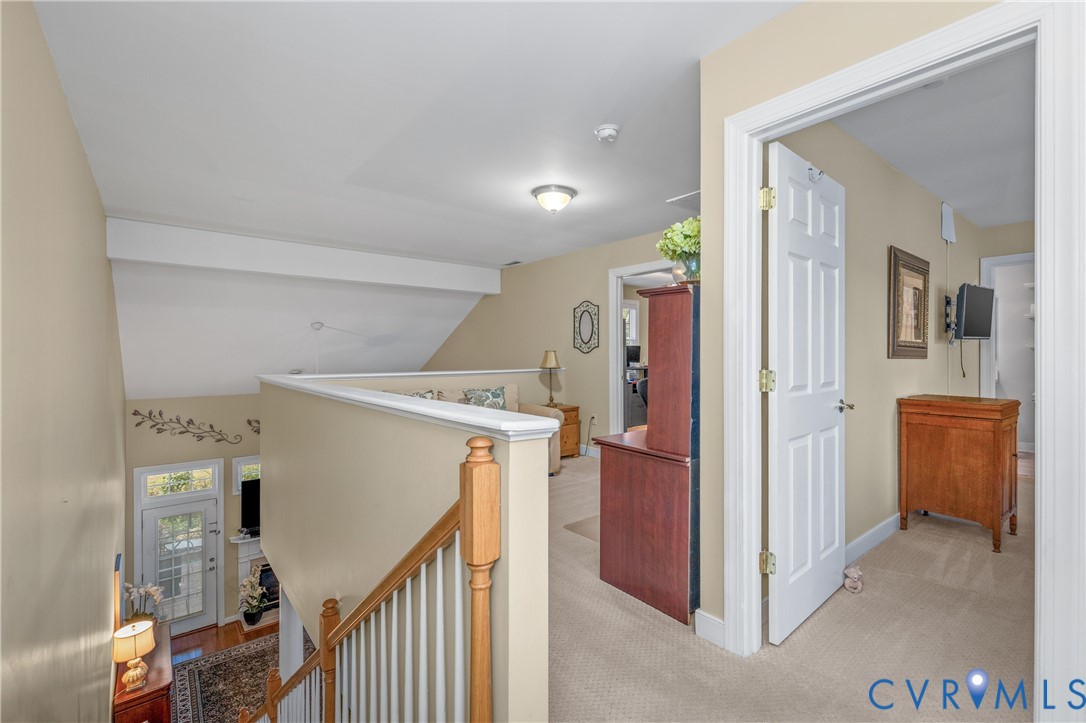 2205 Magnolia Grove Way Midlothian, VA 23113 - Photo 27 of 37 a view of a hallway with washer and dryer