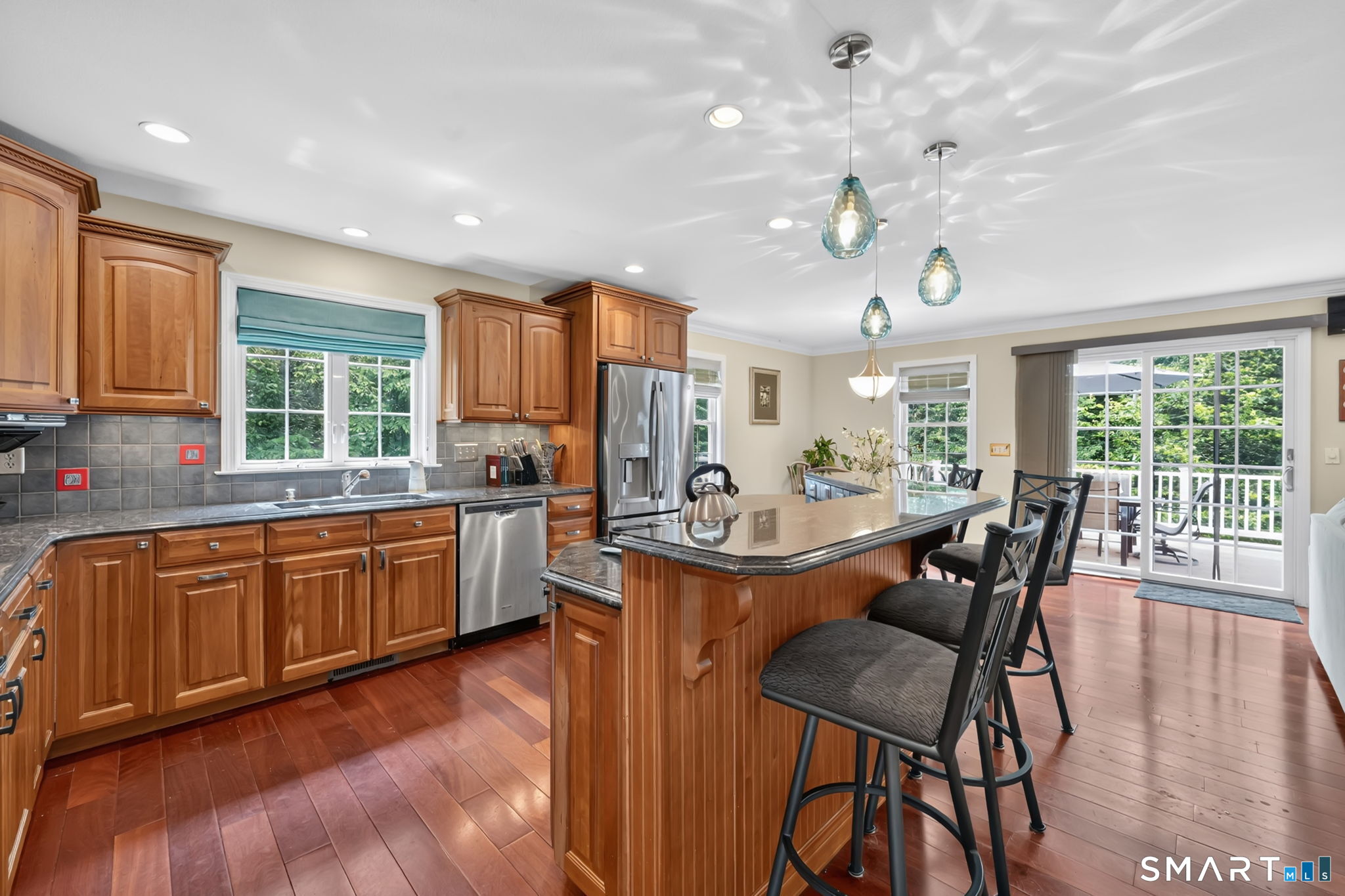 5 Edwards Way Bloomfield, CT 06002 - Photo 16 of 40 Includes granite countertops, custom cherry cabinetry, tile inlays