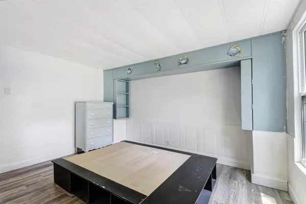 a view of kitchen and utility room