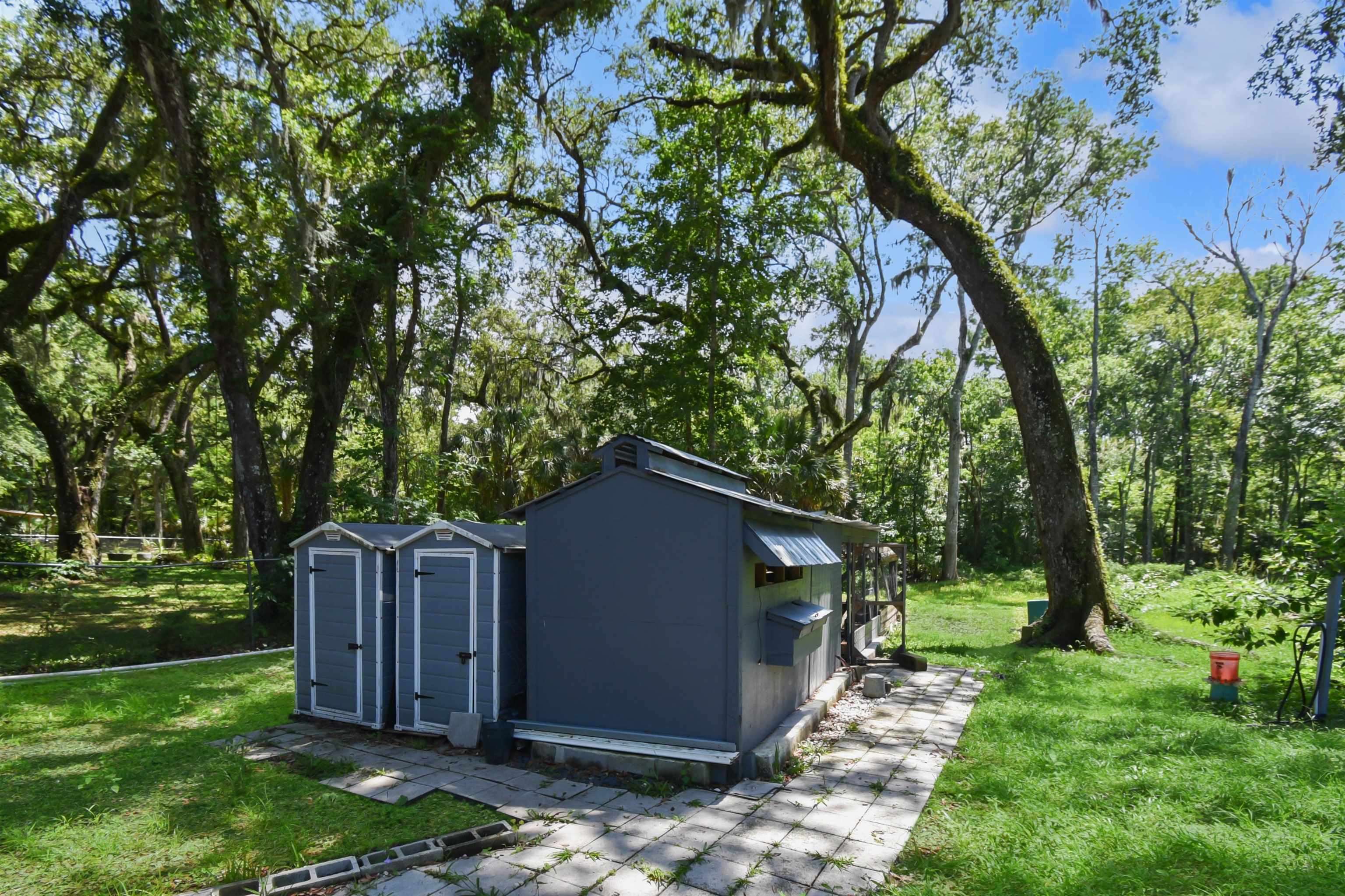4895 Ave D St. Augustine, FL 32095 - Photo 9 of 25 a backyard of a house with lots of green space
