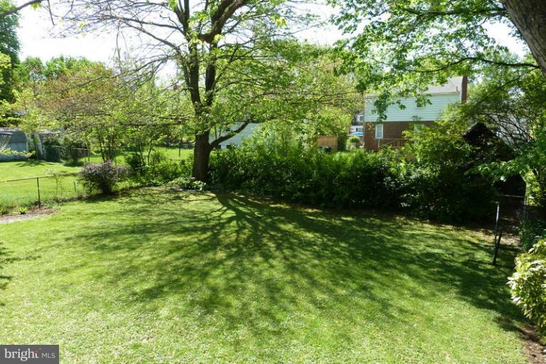 1603 Moffet Road Silver Spring, MD 20903 - Photo 11 of 30 a view of backyard with green space