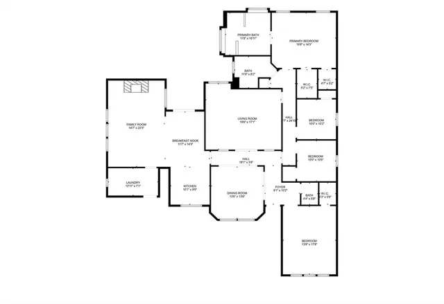 a picture of floor plan