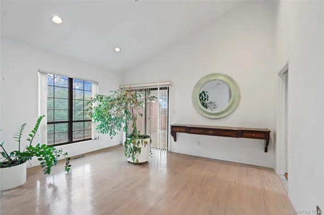a bathroom with sink and shower