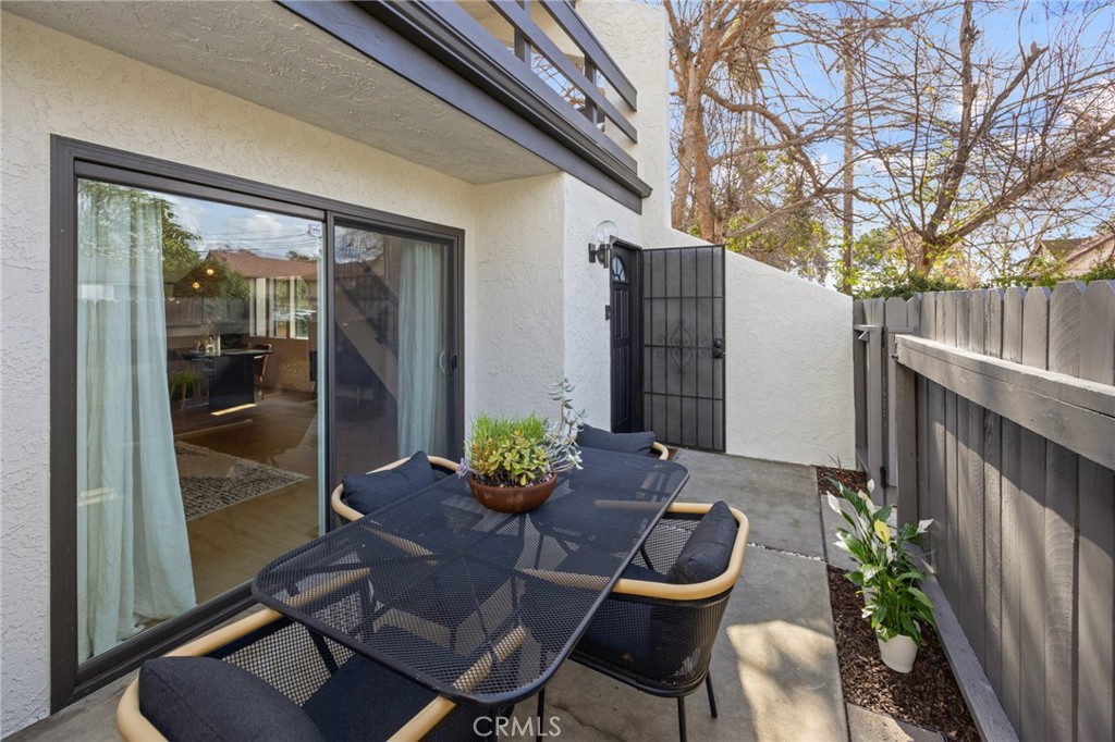 910 Ocean View Avenue, Unit E Monrovia, CA 91016 - Photo 3 of 39 a view of a chair and tables in the balcony