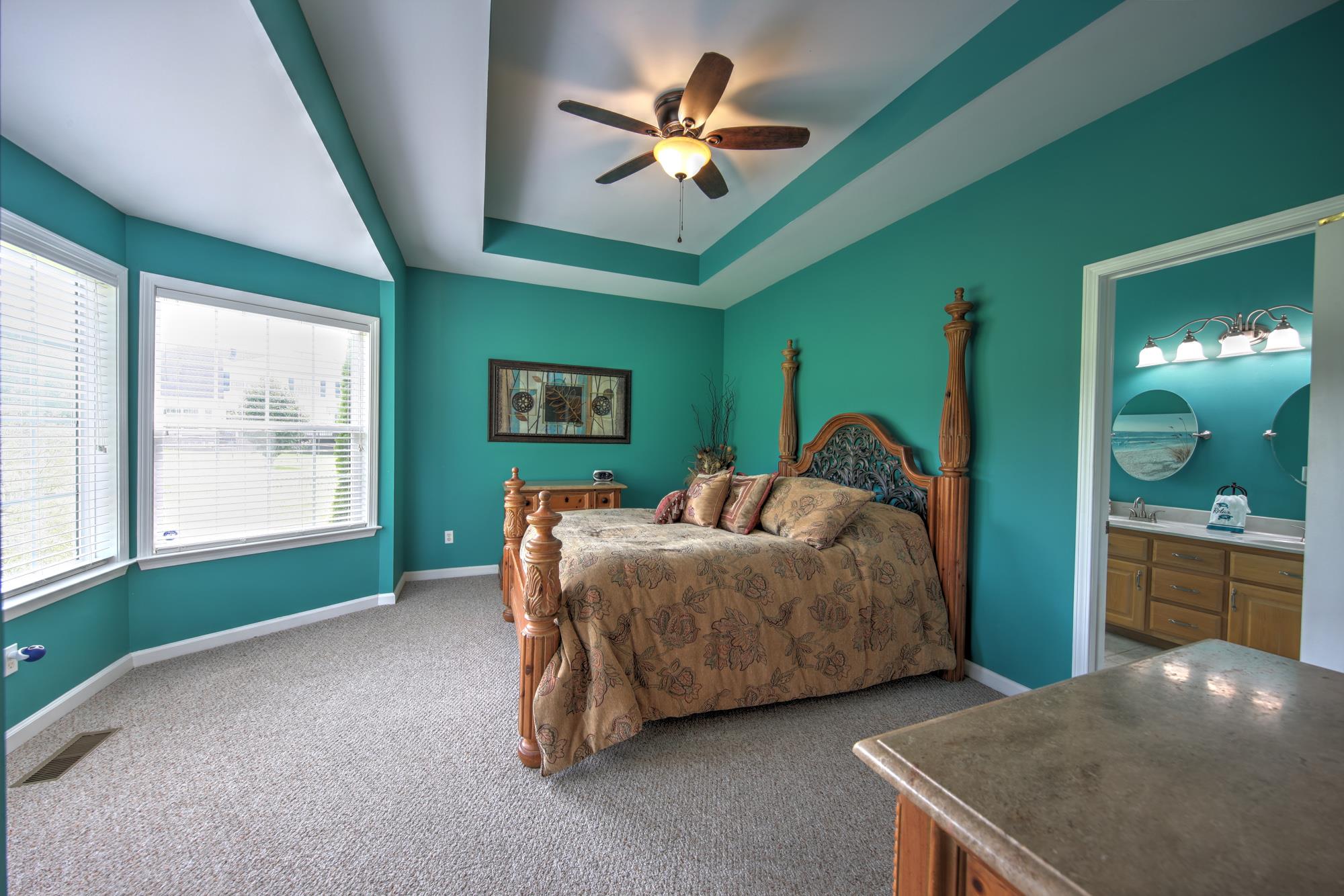 216 Red Oak Trail Spring Hill, TN 37174 - Photo 12 of 24 Spacious Master with Tray Ceiling and Bay Window