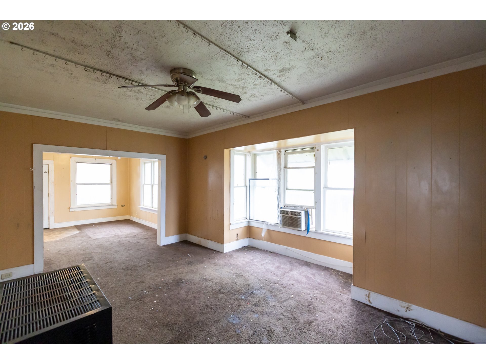 104 1st Street Klickitat, WA 98628 - Photo 11 of 48 a view of empty room with windows