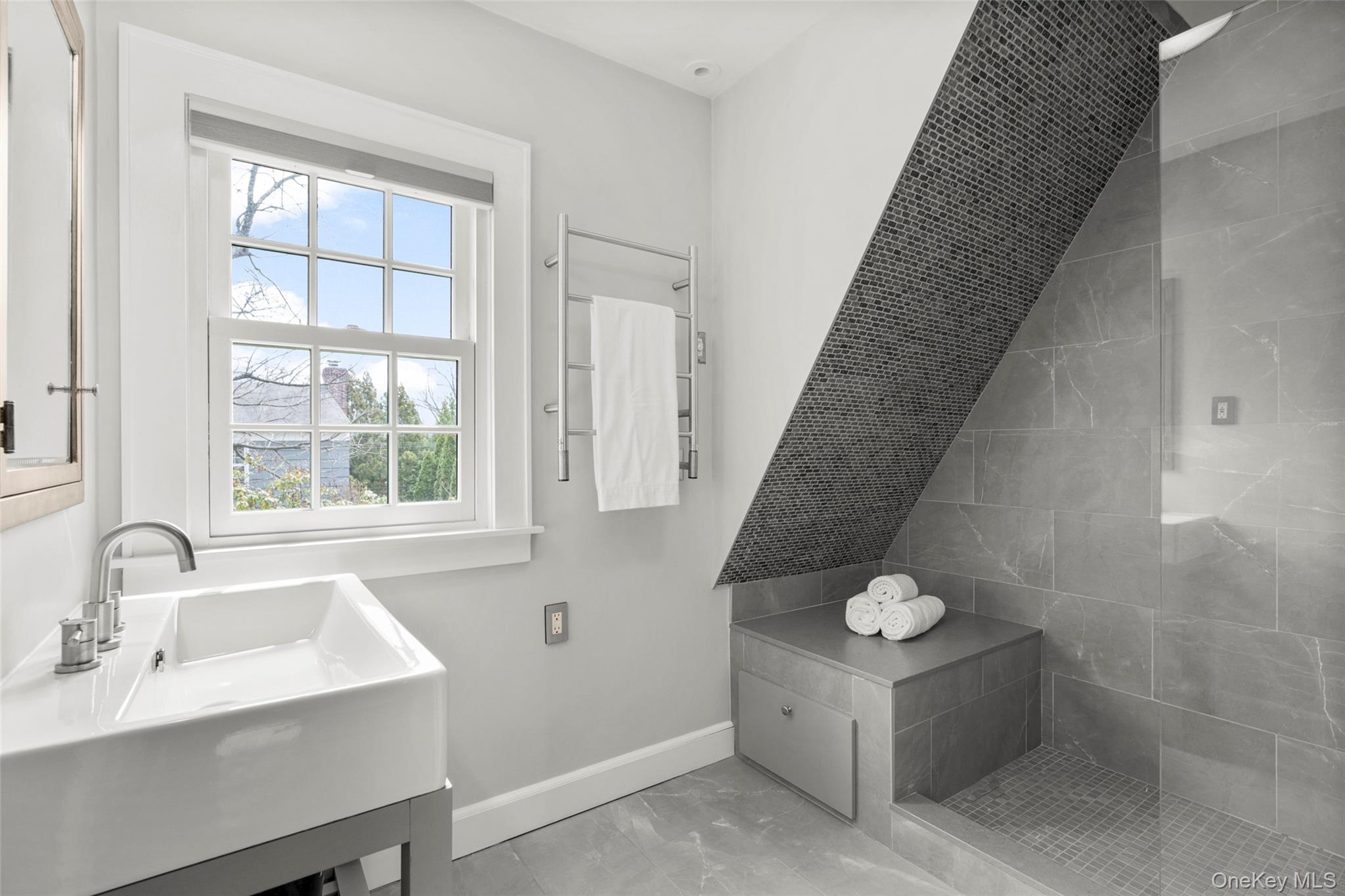 35 Wildwood Road New Rochelle, NY 10804 - Photo 22 of 30 Hall Bath with Radiant heated floors