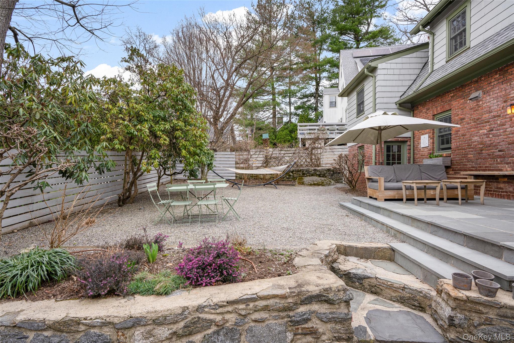 35 Wildwood Road New Rochelle, NY 10804 - Photo 24 of 30 Backyard with Bluestone Patio and Garden