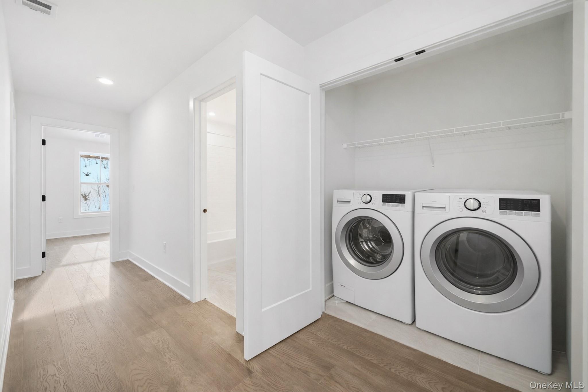 4034 Chestnut Rdg Road, Unit 62 Fishkill, NY 12524 - Photo 30 of 31 Laundry hookup on second floor next to bedrooms