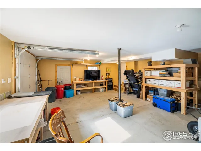 a view of a living room and bathroom
