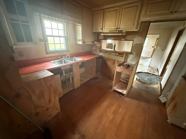 227 McConnell Road Calhoun, GA 30701 - Photo 6 of 16 a view of a kitchen with fridge and windows