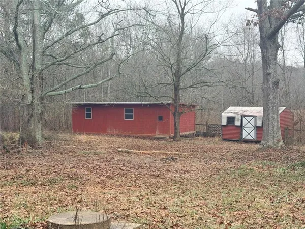 a large house with a yard