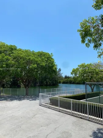 a lake view with a tree