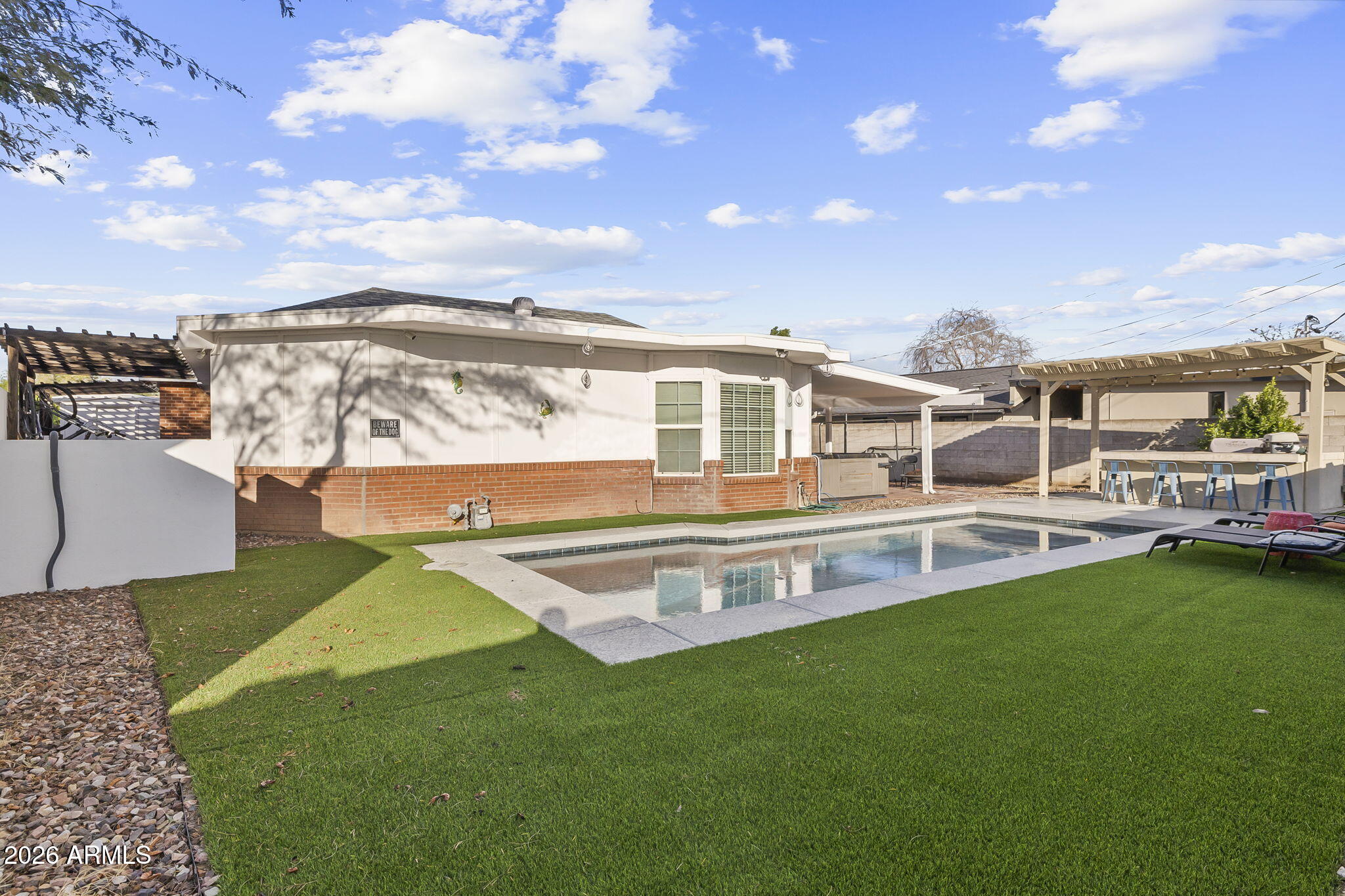 1607 West Whitton Avenue Phoenix, AZ 85015 - Photo 30 of 45 a view of a house with a big yard