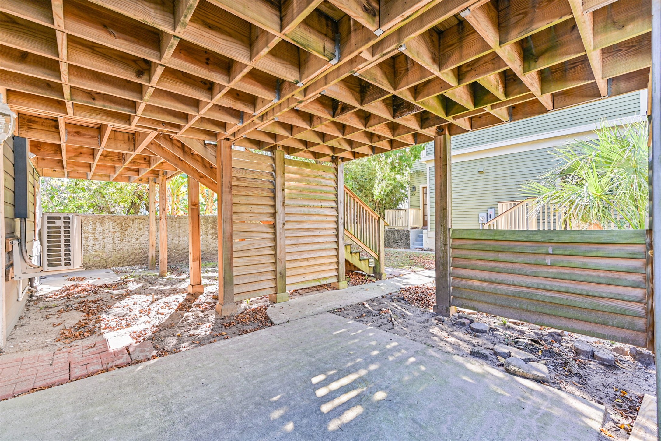 1310 Rosenberg Street Galveston, TX 77550 - Photo 50 of 50 Padded area under garage apartment perfect for spa