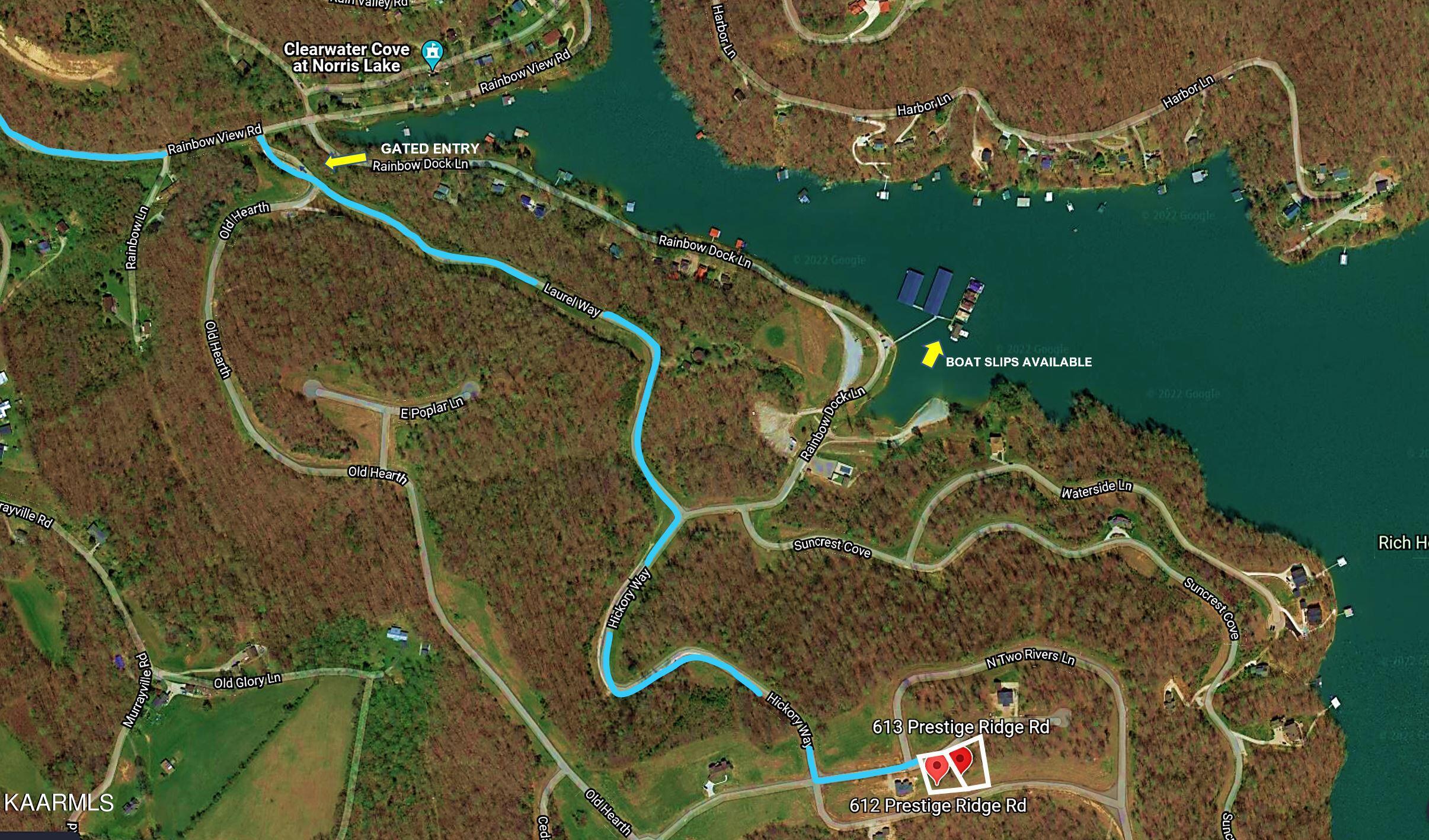 612 Prestige Ridge La Follette, TN 37766 - Photo 3 of 15 Google Earth Aerial