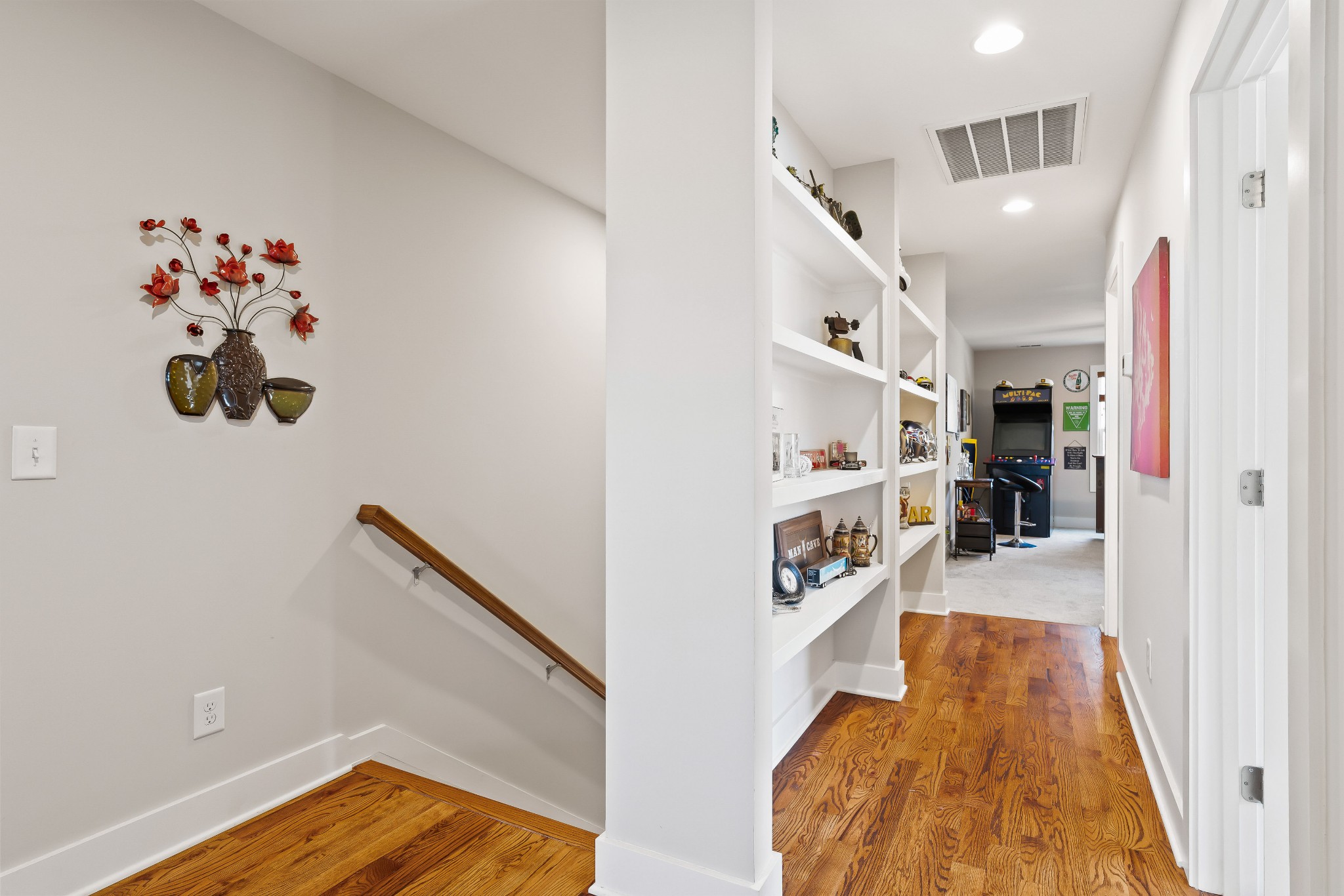 2350 Cooks Road Mount Juliet, TN 37122 - Photo 23 of 57 a hallway with a large entryway and wooden floor