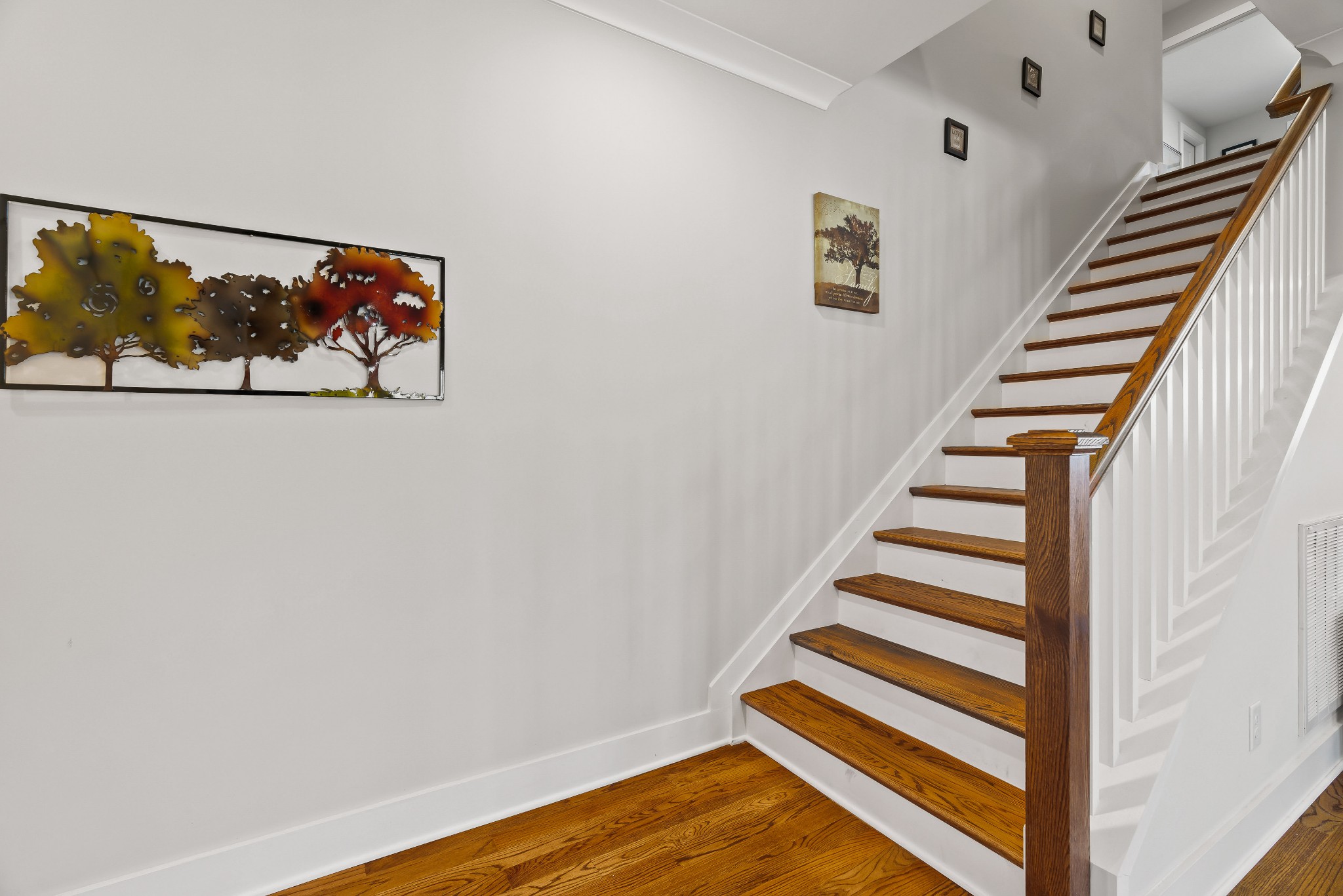 2350 Cooks Road Mount Juliet, TN 37122 - Photo 25 of 57 a view of a room with wooden floor and stairs