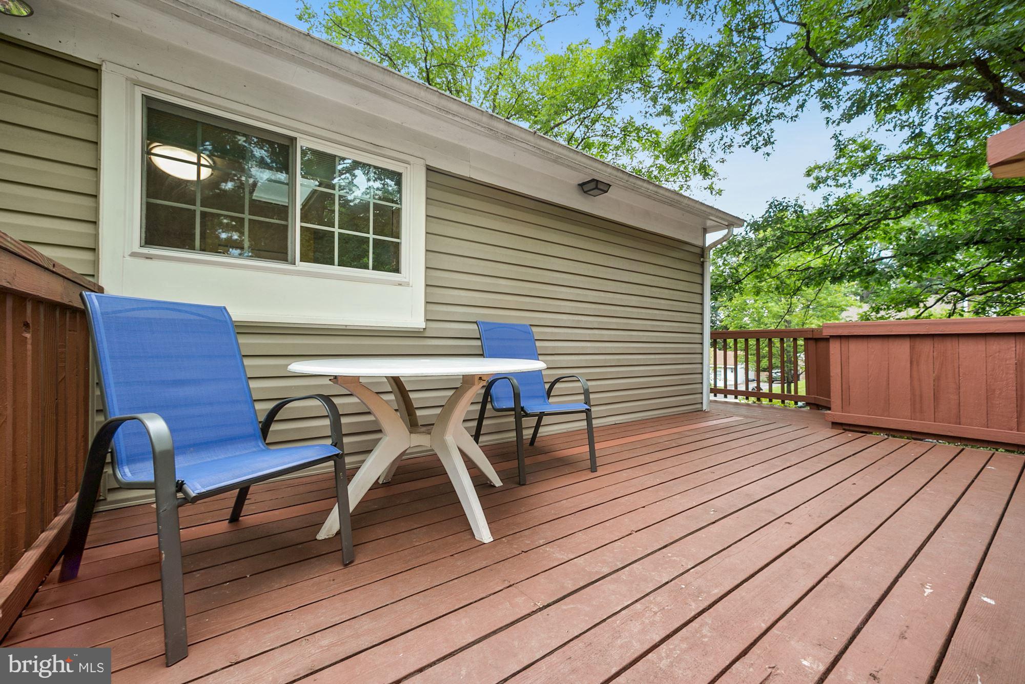8429 Oak Stream Drive Laurel, MD 20708 - Photo 30 of 37 Rear deck for entertaining