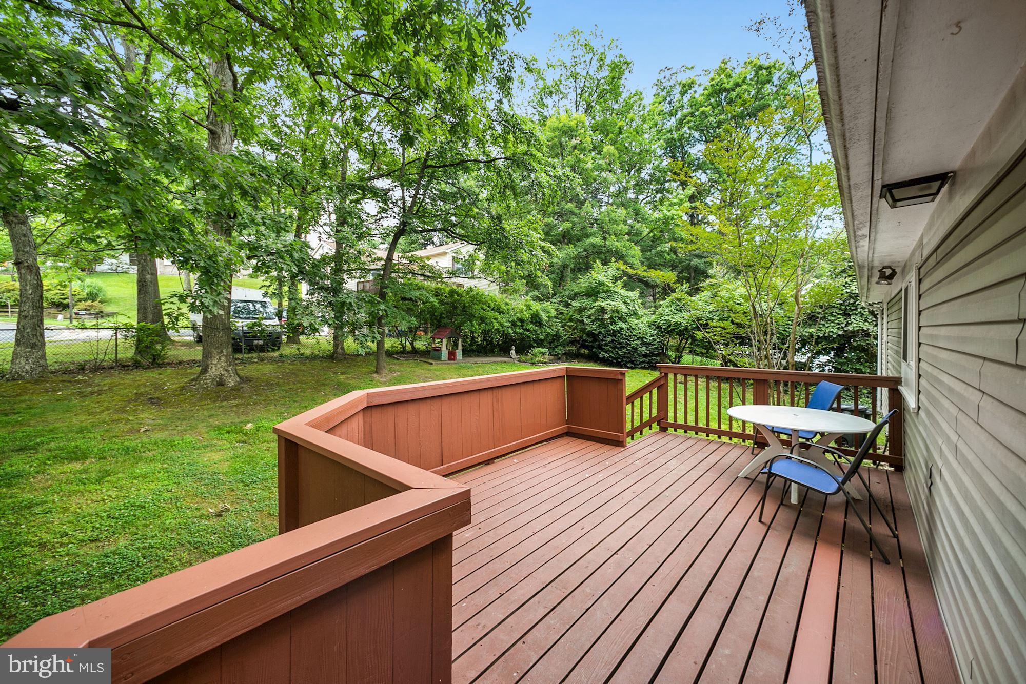 8429 Oak Stream Drive Laurel, MD 20708 - Photo 32 of 37 Rear view from deck